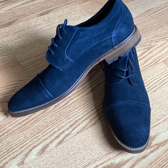 Carlo Morandi blue suede shoes - Picture 3 of 8